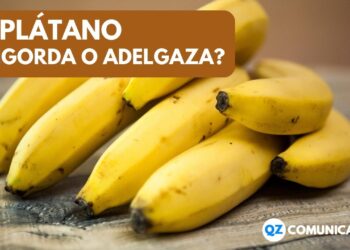 el platano engorda