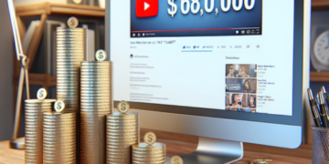 ¿Cuánto se gana por 1000 visitas en YouTube?
