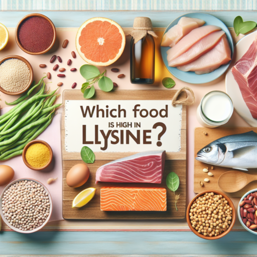 ¿Qué alimento tiene mucha lisina?