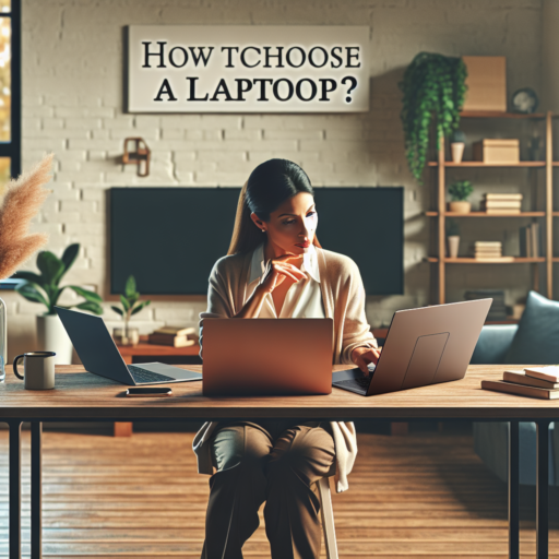 ¿Cómo elegir una computadora portátil?