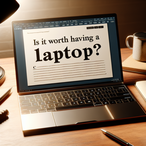 ¿Vale la pena tener una computadora portátil?