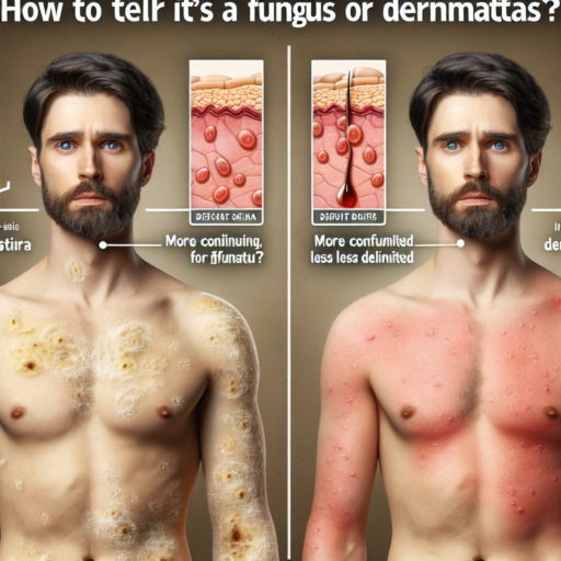 ¿Cómo saber si es un hongo o dermatitis?